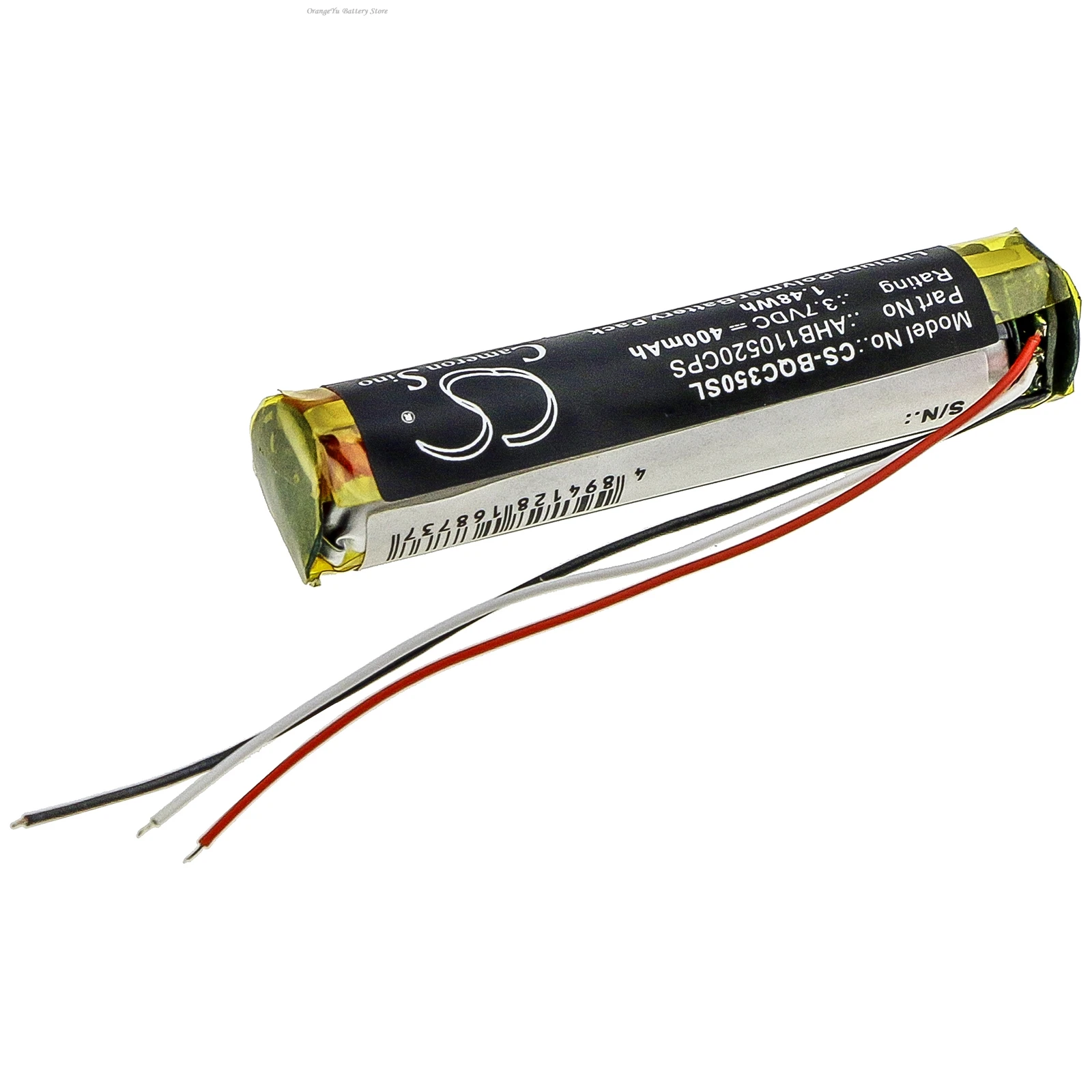 

3.7V 400mAh Wireless Headset Battery AHB110520CPS for Bose 419811, QC35, Quietcomfort 35