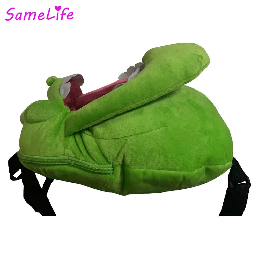 Mochila Green Ghost Slimer, bolsa de fantasía para Cosplay, disfraz de película Buster, accesorios de disfraz, regalo de utilería de juego de rol para Halloween para niños y hombres