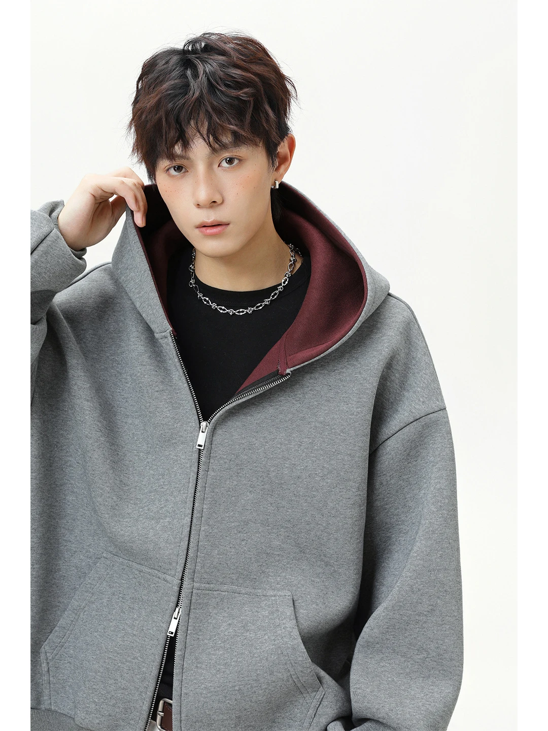 Deep Ey Hooded Open… - image