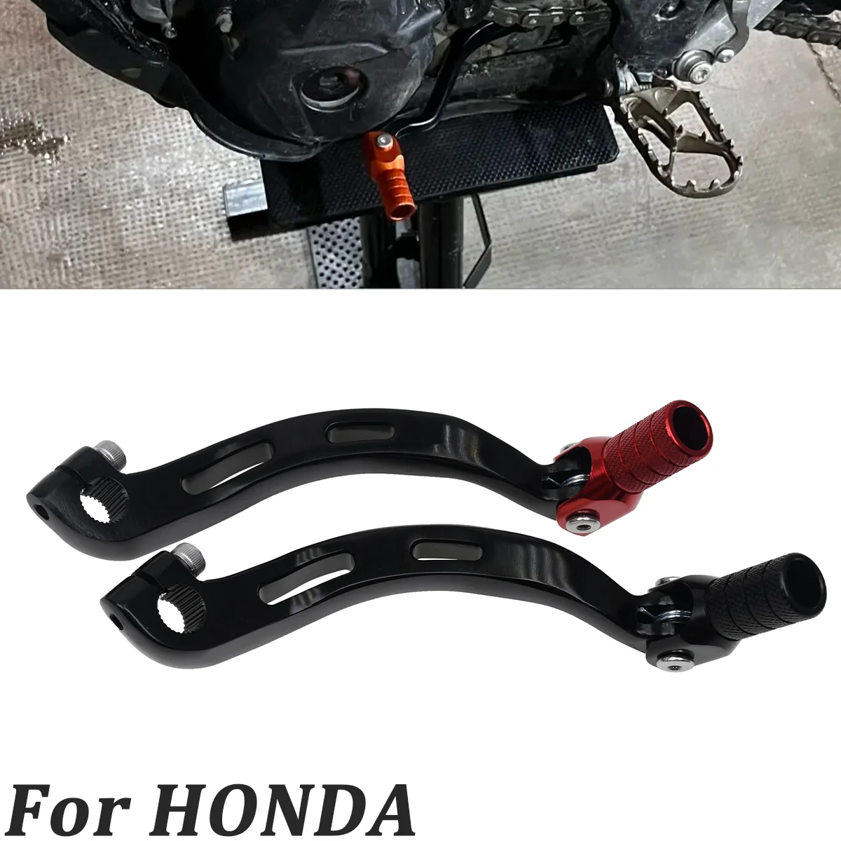 

Motorcycle CNC Gear Shift Lever Pedal For Beta RR250 RR300 RR350 RR400 RR450 RR520 Xtainer300 Dirt Pit Bike Motocross Shifter
