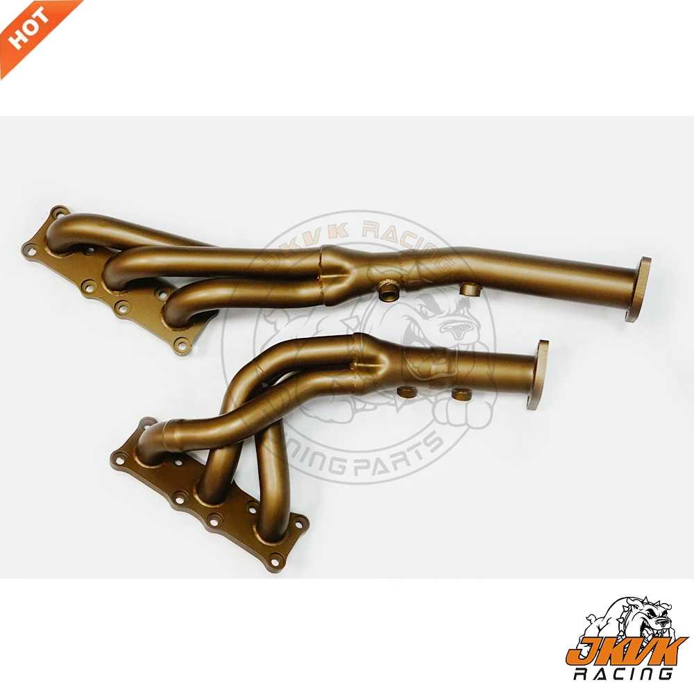 JKVK RACING SS304 Ceramic Coating Performance N52 Headers For N53 E81 E82 E87 E88 128i E90 E91 E92 E93 128I 325i/328i/330i Model