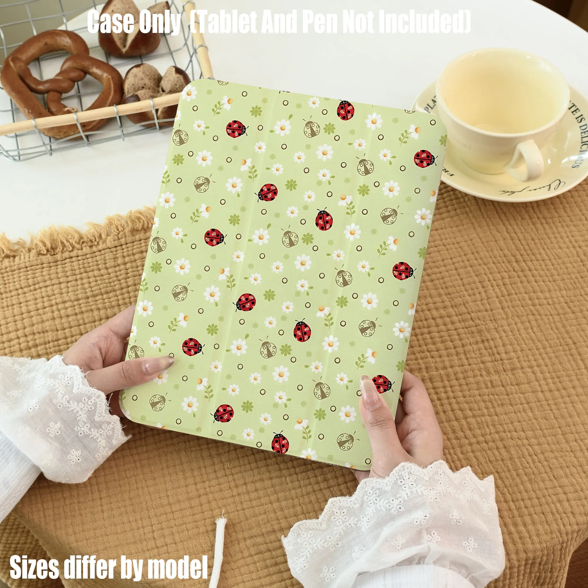Slim Fit Premium TPU Tablet Cover, Shockproof Durable Lightweight Protective Case for iPad Samsung Huawei Honor Redmi Xiaomi