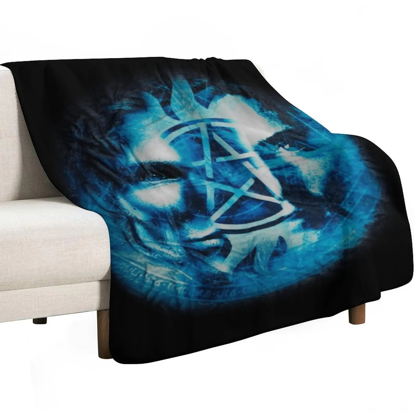 The Winchesters Sign Throw Blanket Camping warm for winter Softest Weighted Winter beds Soft Blankets