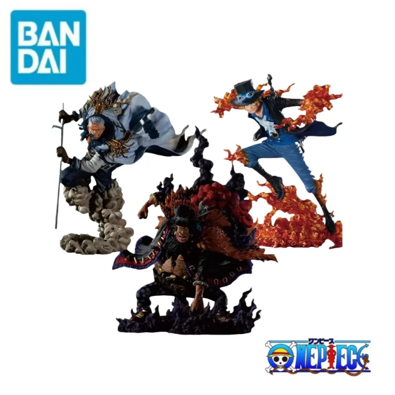 

In Stock Original Bandai Holiday Gifts 100% Genuine Ichiban Kuji Sabo Smoker Marshall D. Teach Figurine Model Statue Ornaments