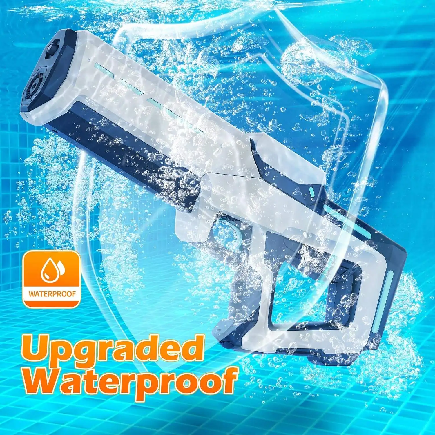 Electric Burst Water Gun Toy Automatically Absorbs Water Adults/children Summer Outdoor Parent-child Water Game Water Gun Toy