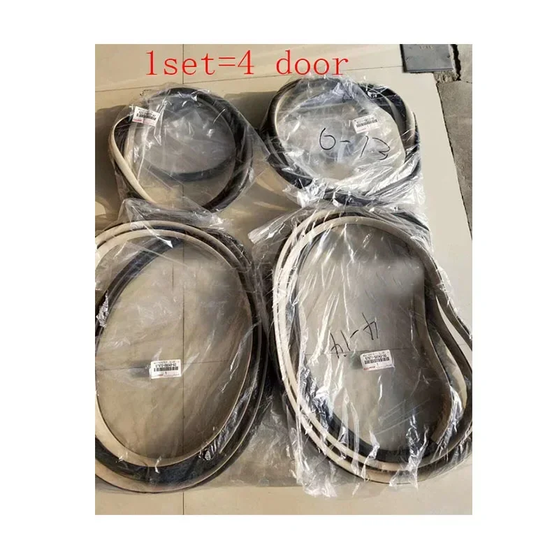 For Toyota Prado 2700 4000 Door Inside Frame Sealing Soundproofing Waterproof Strip 2003-09 Year