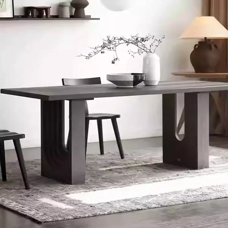 70.8 Inches Coffee Sedentary Dining Table Design Work Simple Nordic Kitchen Table Luxury Tavoli Da Pranzo Dining Room Furniture