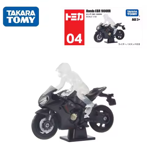 TAKARA TOMY Tomica NO 04 Honda CBR 1000RR Alloy Diecast Collection Cars Model Toys for Children Boy