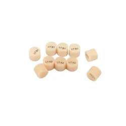 5 Pieces CeraDirect dental press materials LT/HT  Vita 16 colors BL1-4 Dental Lab