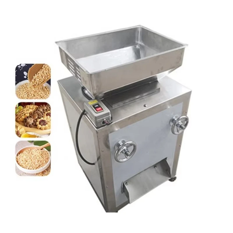 

Commercial Automatic Peanut Kernel Hob Crushing Chopper Roasted Cashew Nut Cutting Machine