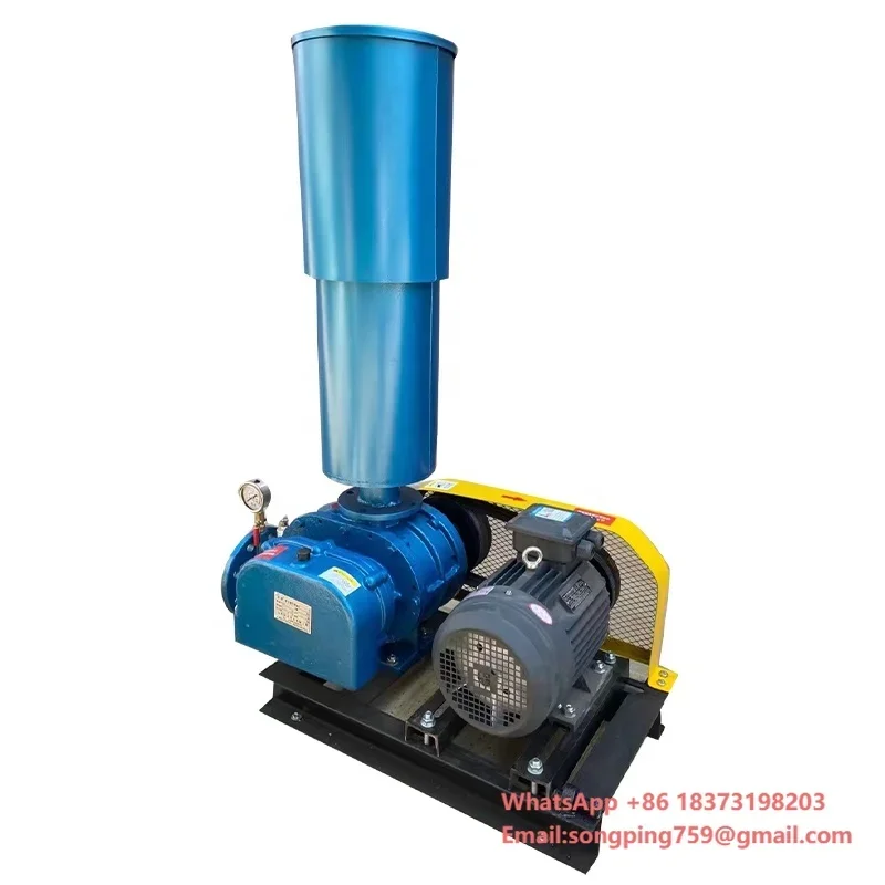 

China Factory Directly Supply Aerator Fish Farm Pond Oxygen Air Pond Vacuum Roots Blower Pump
