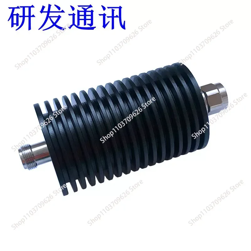 100W N-Type RF Coaxial attenuator 1db 2db 3db 5db 6db 10db 15db 20db 30db 40dB 50db 60db ，DC 0-4GHz 50ohm for microwave BB