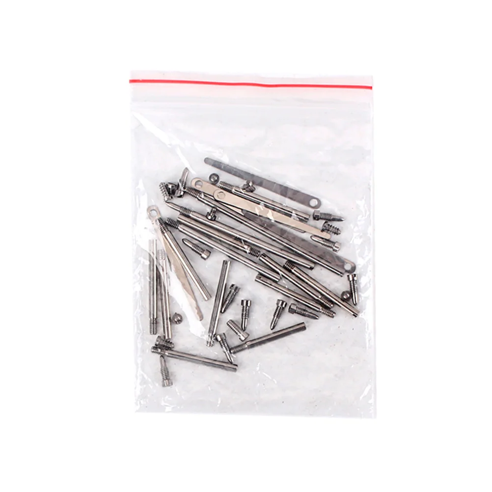 

41 Pcs Saxophone Repair Shaft Rod Sprung Accessories Tool Flat Spring Parts Screws