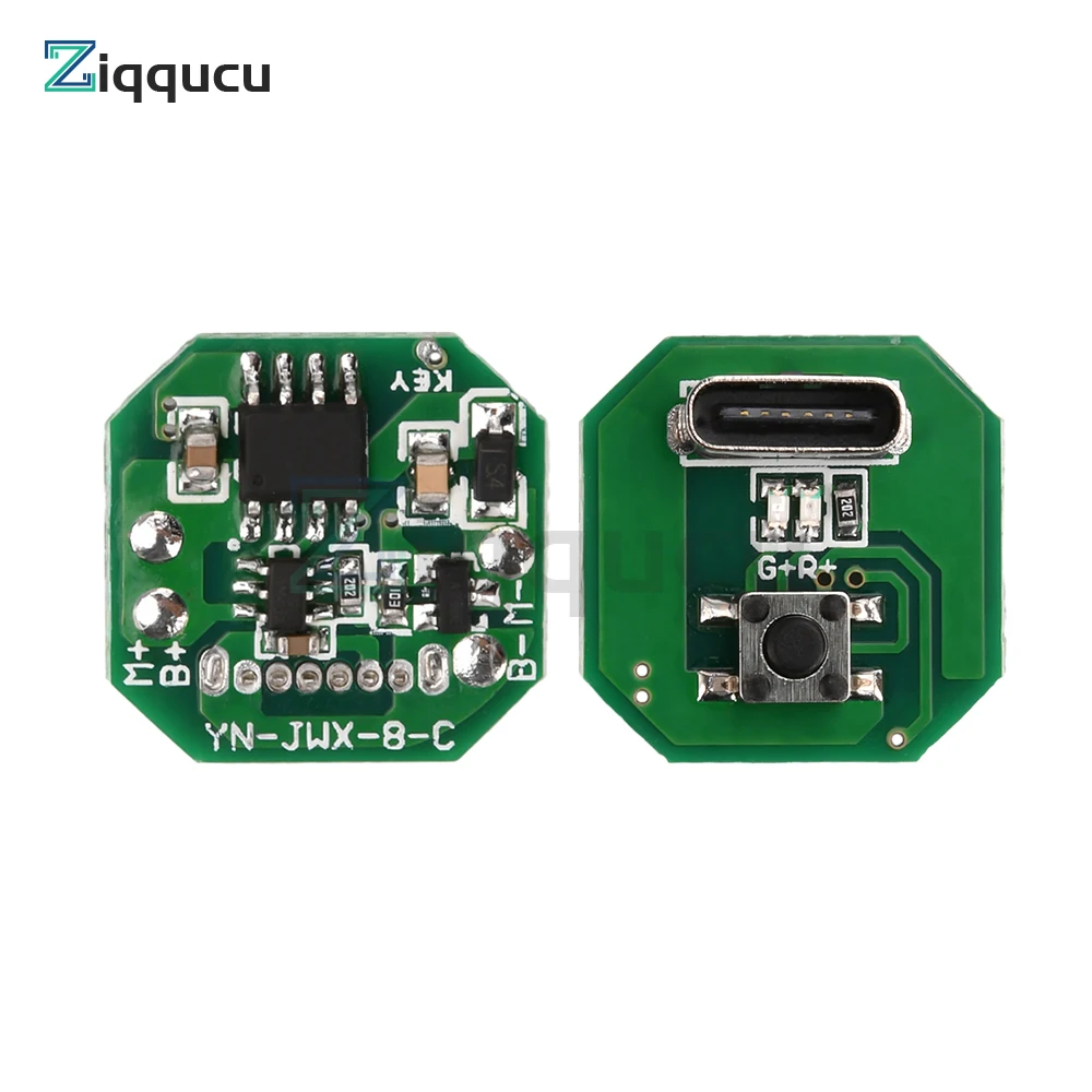 Flashlight Driver Board Circuit Board DIY Accessories Type-c Charging Port Charging and Discharging Integrated Module for 18650