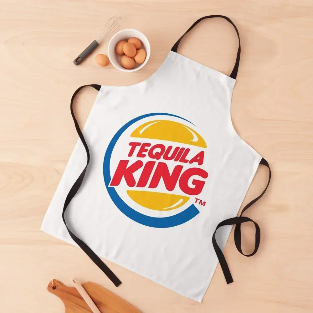 Tequila King Perfect Piece For Whiskey Lovers Apron chef costume painters for women halloween Apron