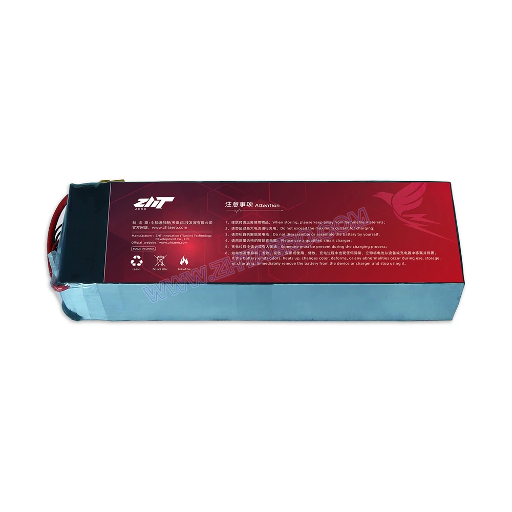 High Energy Density Solid-State Battery 6S 67000mAh Normal Voltage 22.2V Maximum Discharge Rate 10C