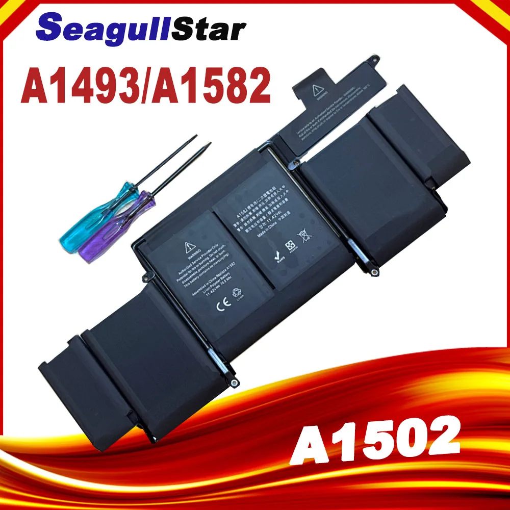 

A1493 A1582 Аккумулятор для ноутбука MacBook Pro MacPro 13 дюймов A1502 ME865 ME864 MF839