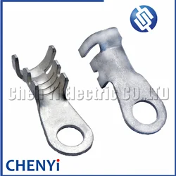 20 Pcs Auto Splices Ring Round Terminal Crimping Loose Thickened type Pins Tab Brass tin-plating Ground terminal 12146365