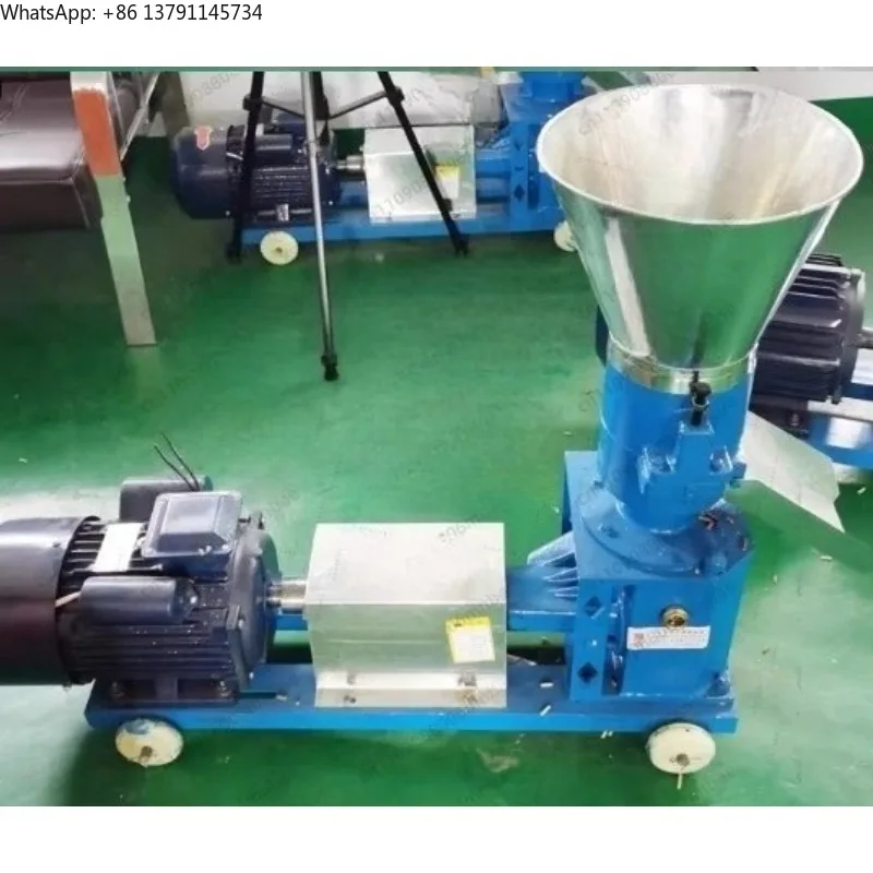 

Mini 150kg 200kg 300kg/h Poultry Chicken Cattle Goat Fish Pet Animal Feeds Pelletizer Feed Pellet Machine