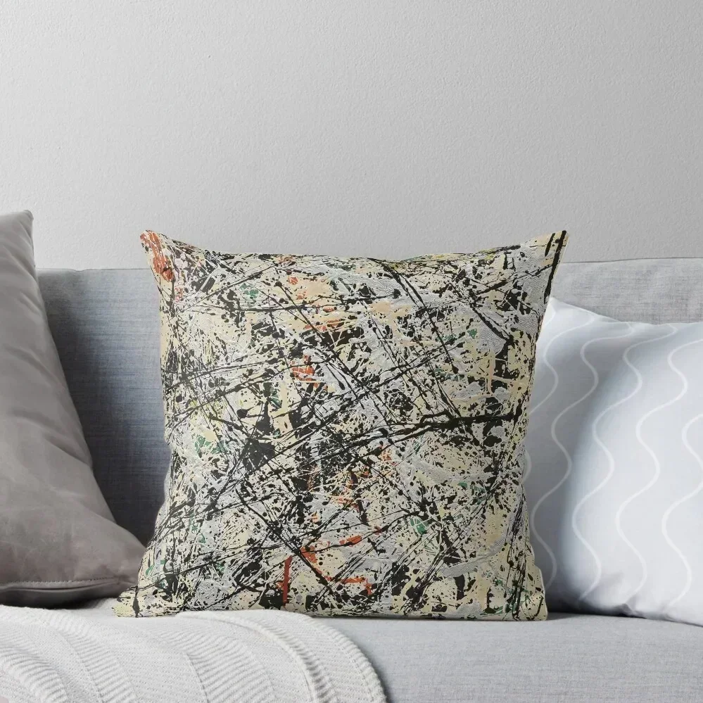

Jackson Pollack - Number 32 Throw Pillow Covers For Sofas Christmas Cushion For Home Luxury Room Decorative Cushions pillow