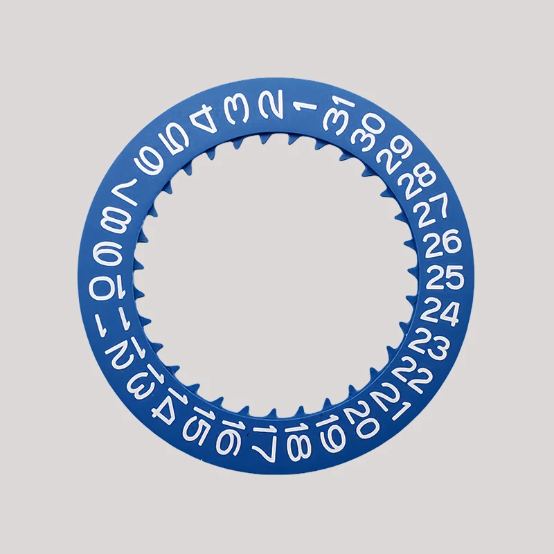 NH35 NH36 تاريخ الحركة الطلب يناسب NH35 NH36 حركة SKX007 SKX009 أحمر أزرق أسود التلقائي الميكانيكية Movt يوم تاريخ عجلة الاتصال الهاتفي #4