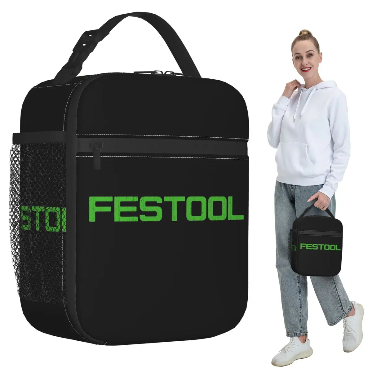 

Термосумка Festool для обедов и напитков, изолированная, для женщин, для офиса, портативный контейнер для еды