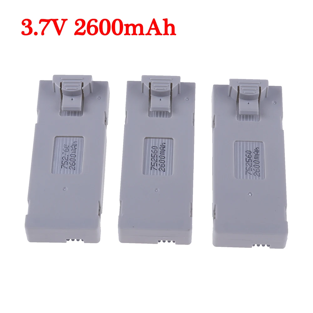 ミニUavドローン用充電バッテリー,バッテリー部品,e88,e88pro,Ls-E525,e525 pro,rc,3.7v,2600mah,アクセサリ