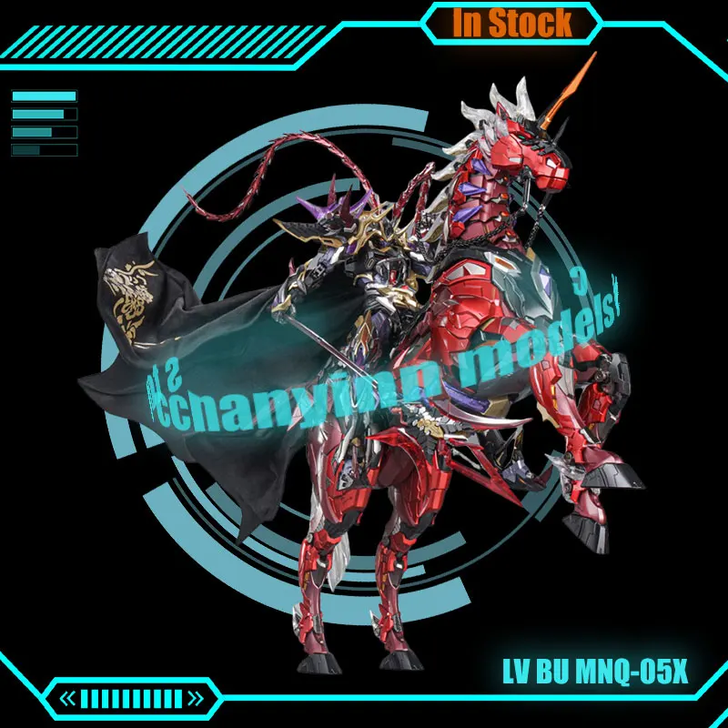 

Original Lvbu MNQ-05X Anime Robots Deluxe Edition Red Flame Fire Dragon Horse Assembly Mecha Kit Toy Action Figure Children Gift