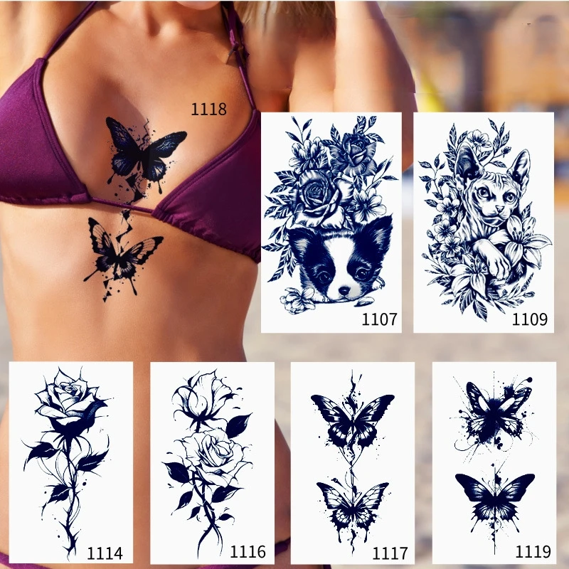 11x18cm Tattoo Sticker Waterproof Tattoos Half Manual One Unit Geometry None Temporary Tattoos Tattoo Stickers At A Loss