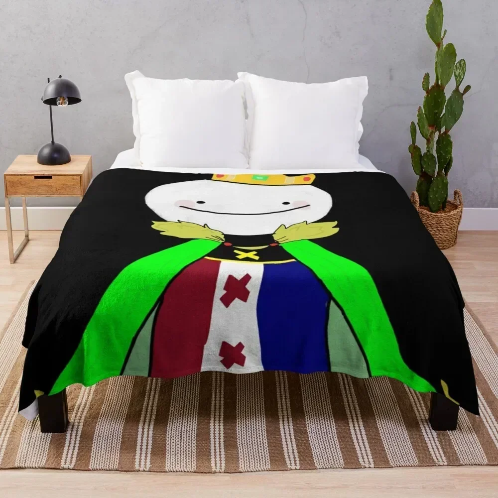 

Dream smile merch - Dream smp flag Throw Blanket Elegant Warm Throw Blanket for Hotel Home
