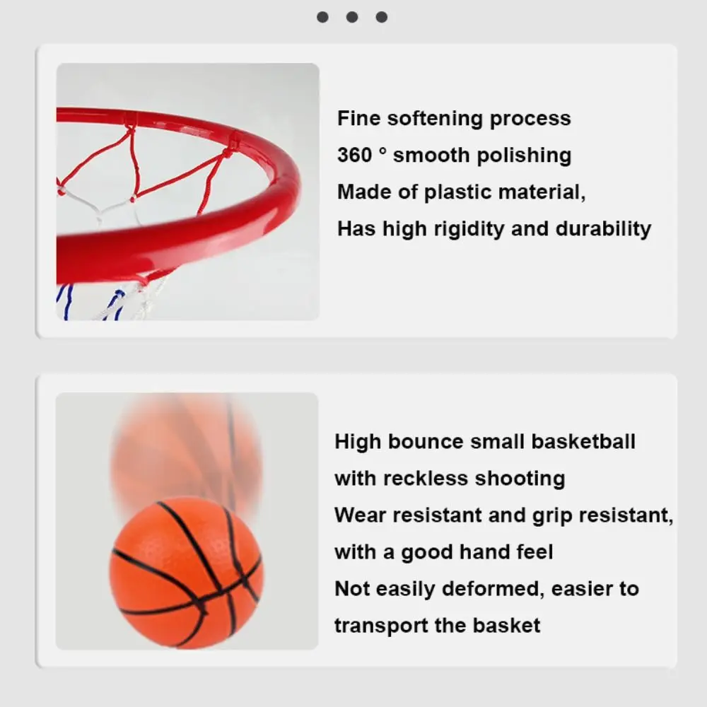 Kit canestro da basket per bambini genitore-figlio in plastica 10 stili Gioco Sport Gioca giocattoli Regalo appeso lancio freccette