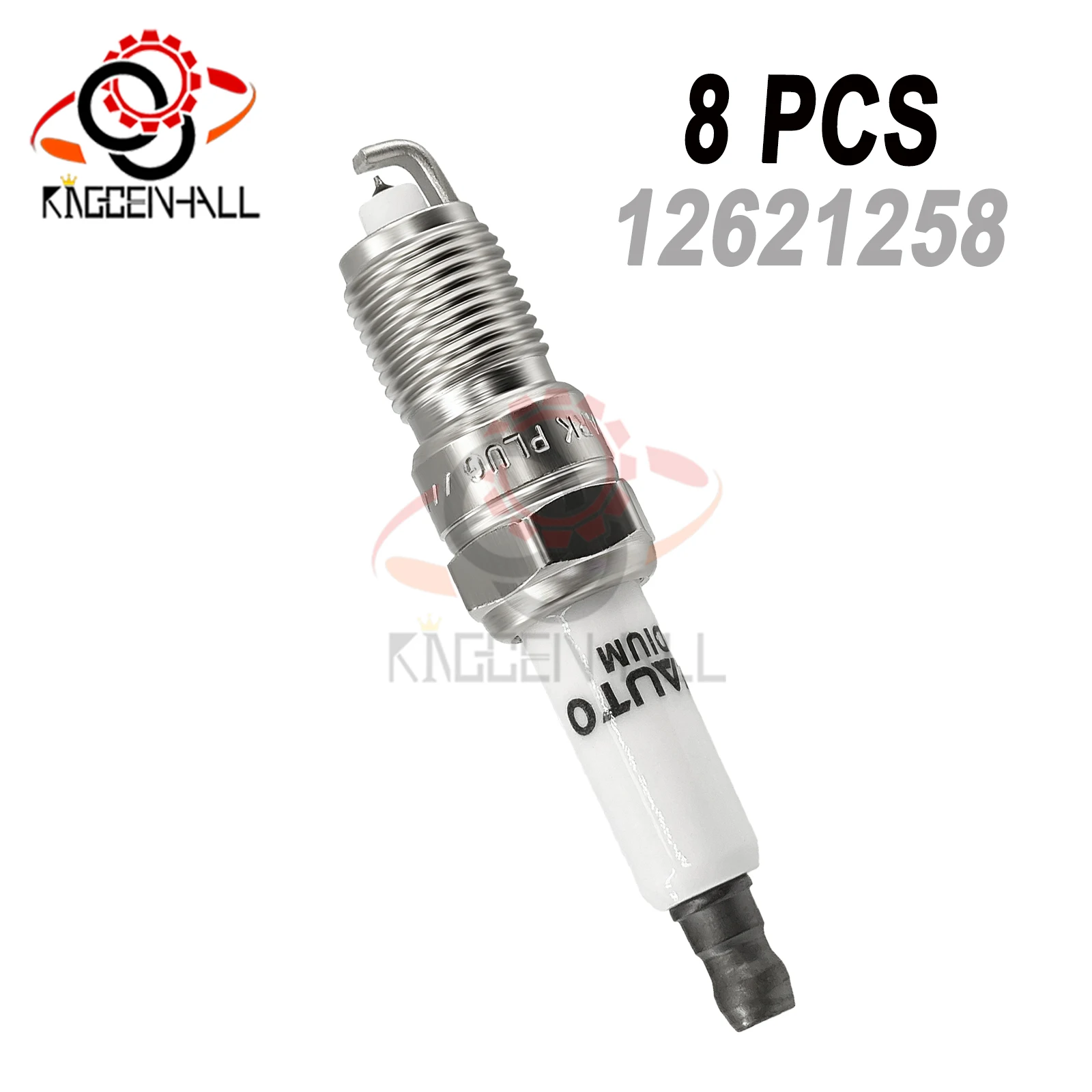 8PCS 12621258 41-110 Iridium Spark Plug For GMC Canyon Envoy Savana Yukon Chevrolet Trailblazer Tahoe Suburban Silverado Monte
