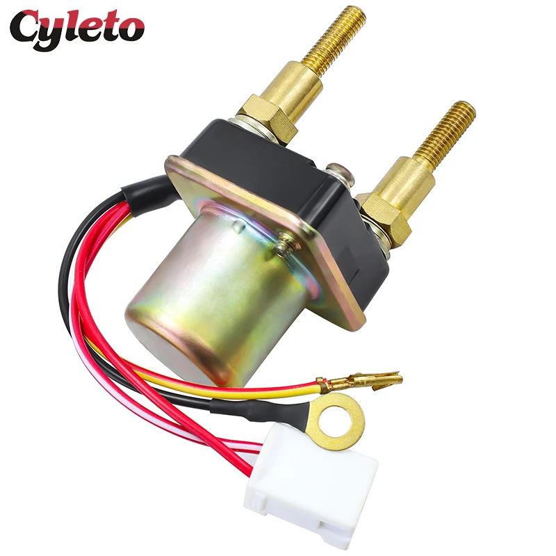 1/2Pcs Cyleto Motorcycle Starter Solenoid Relay For Kawasaki PWC JS300 440 550 SX JF 650 Jet Ski JH 750 ZXI 1200 JT 900 1100 STX