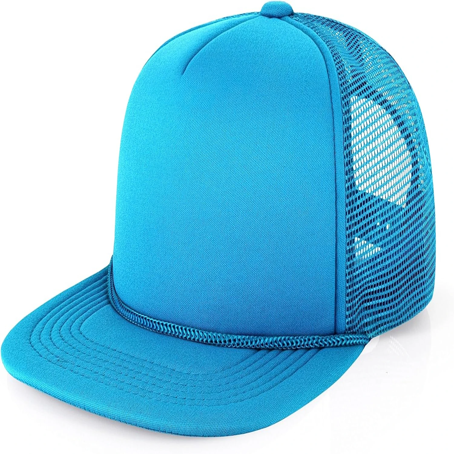 Modern and Stylish Snapback Cap with Foam Material and Mesh Brim - Perfect for Men and Women. Trendy Unisex Baseball Hat that Ad