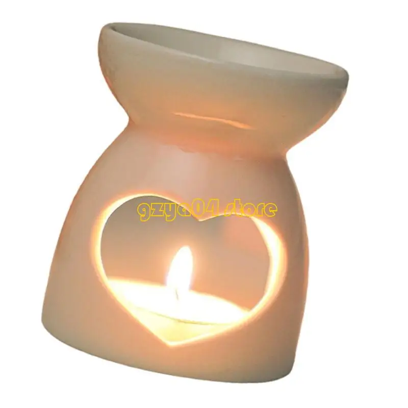 K3KD Ceramics Aromen Diffusor ausgehöhlt Teelight Kerzenhalter für Heimkern
