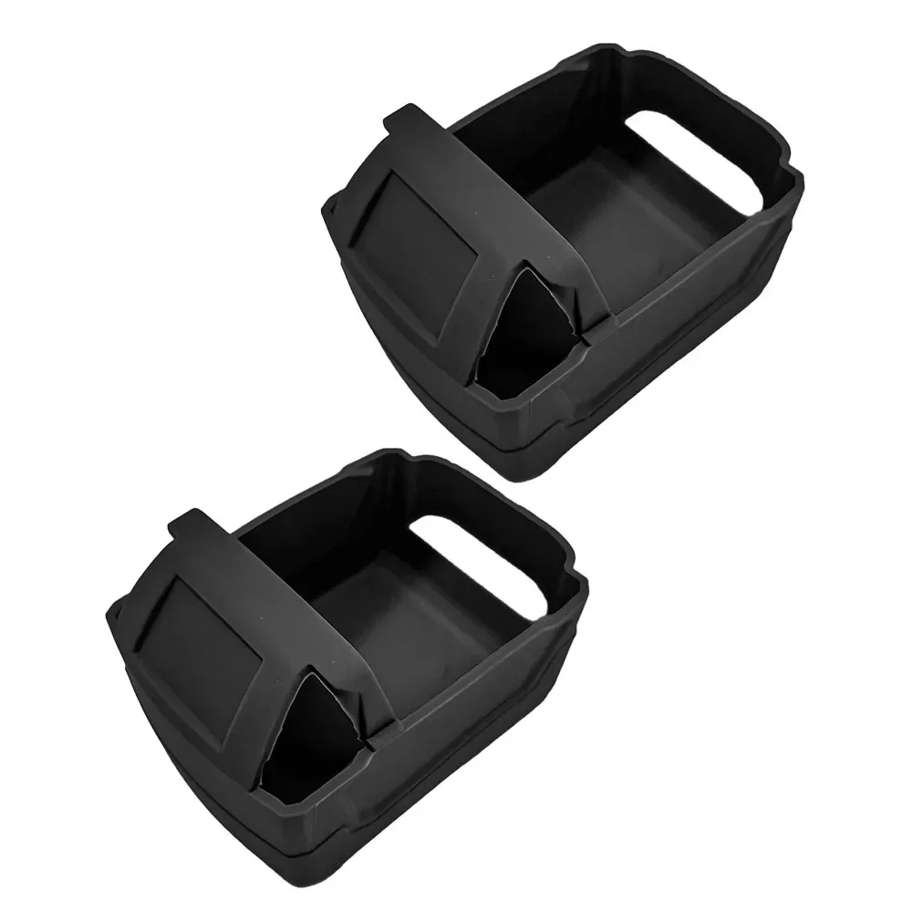 2PCs Silicone Protective Cover Case For 18V 3.0 4.0 5.0 Battery Protective Cover Power Tool Batteries