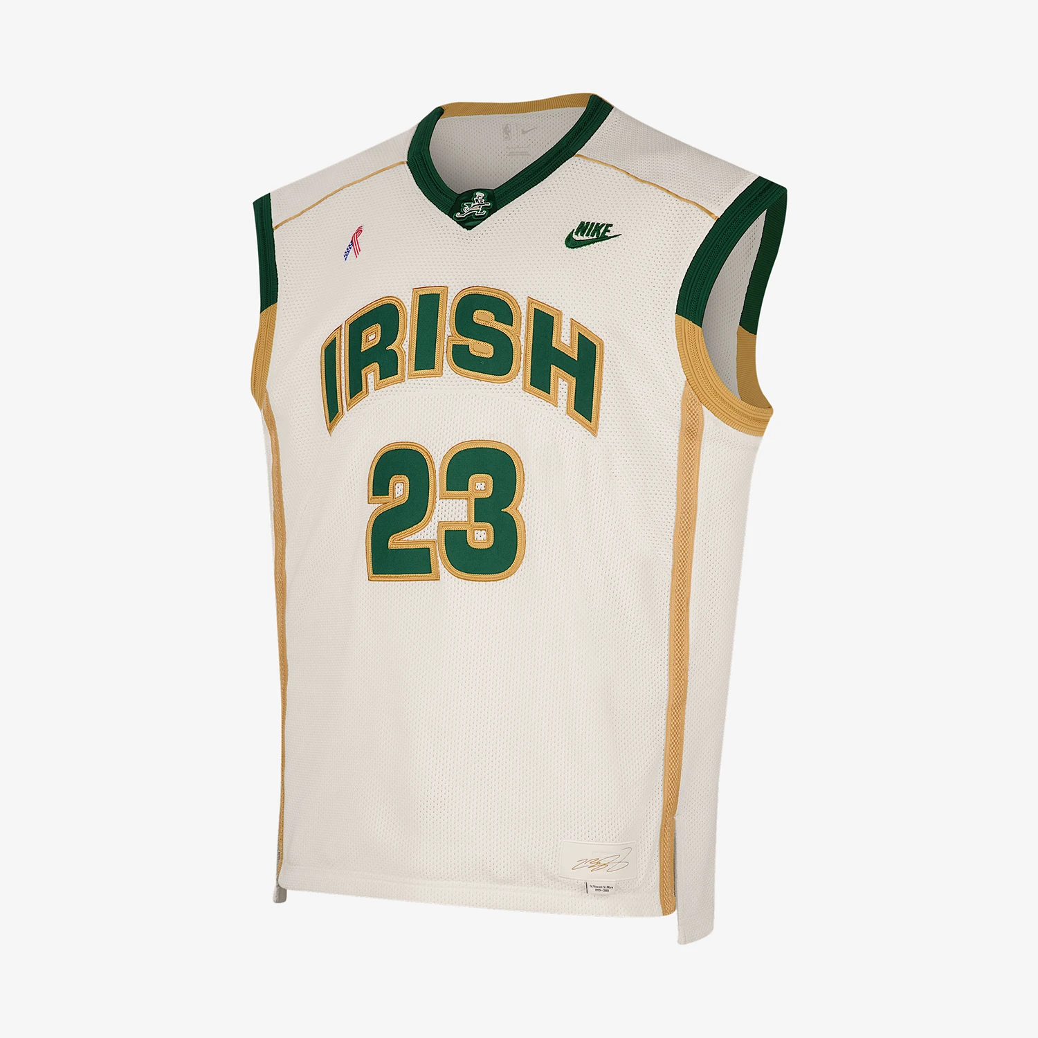 

Оригинальный мужской пуловер Nike с V-образным вырезом, дышащая баскетбольная майка-футболка IF0292-133