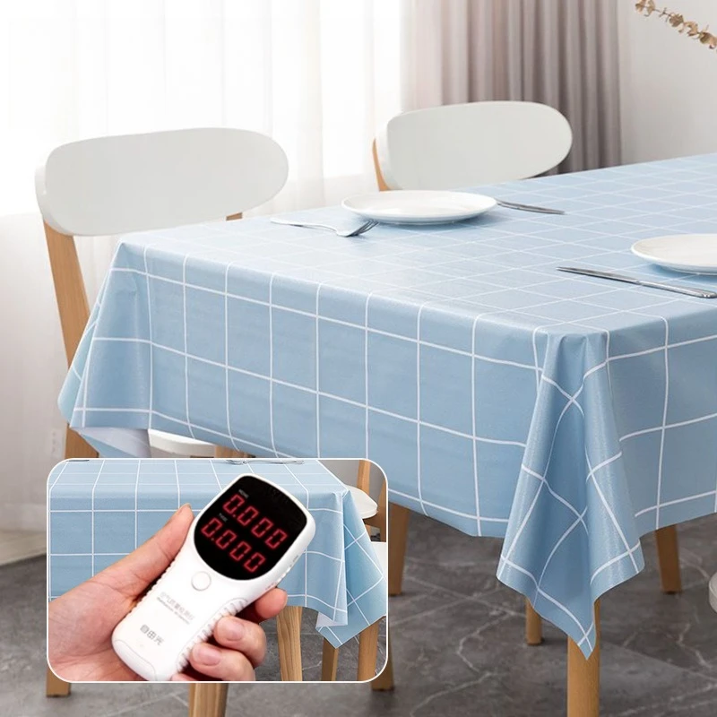 Square Tablecloth Rectangle Waterproof Table Cloth Tabletop Cover Oil Proof Wipeable Table Covers for Kitchen Garden Dining