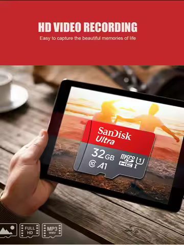 Original Sandisk Memory Card 256GB 128GB 64GB 32GB TF micro sd card Class 10 UHS-1 flash card Memory Microsd for Samrtphone PC