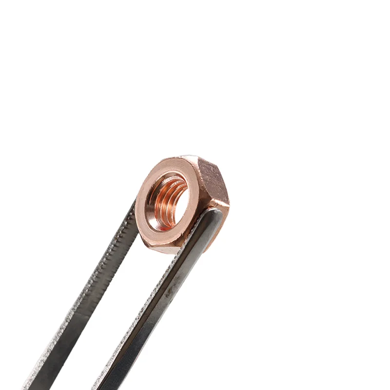 Reines Kupfer T2 Sechskantmutter Hohe Temperaturbeständigkeit Leitfähige Leitfähigkeit M3 M4 M5 M6 M8 M10 M12 M16~M20 Sechskantmuttern aus rotem Kupfer – Detail 4