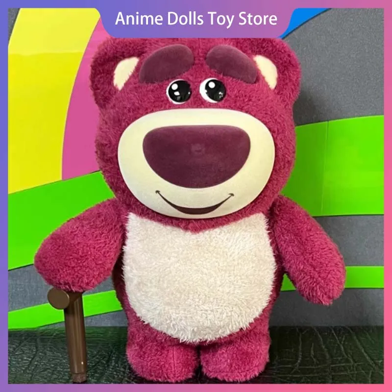 

Подлинная фигурка Disney Lotso 26 см, копилка, модная игрушка с музыкой, мультяшная милая детская электрическая копилка, декор для стола, подарок