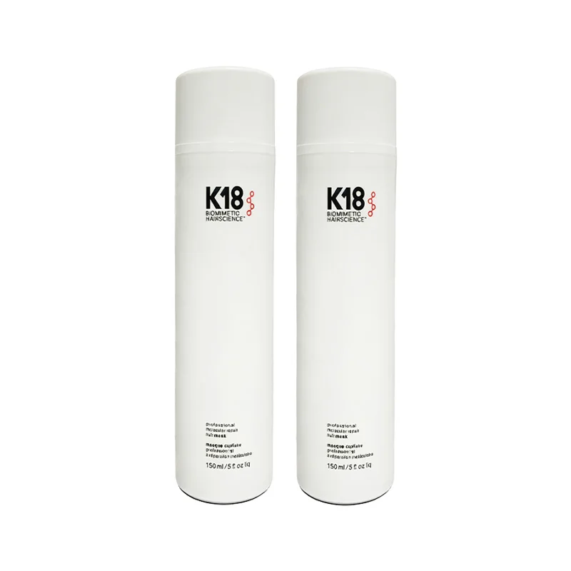 

2PCS 150ML K18 Original Hair Treatment Leave-In Conditioner Molecular Repair Dry Hair Reverse Hair Damage Moisturize Hair Mask