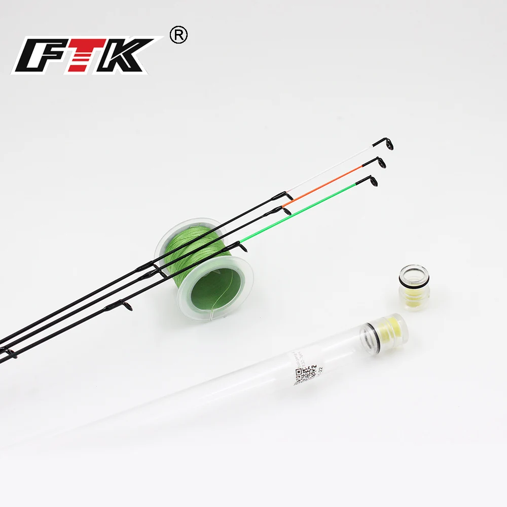 FTK Fiber Glass Top Tip M/L/H 50-120g Feeder carp rod Top Tip Fishing Accessories Fishing Tackle