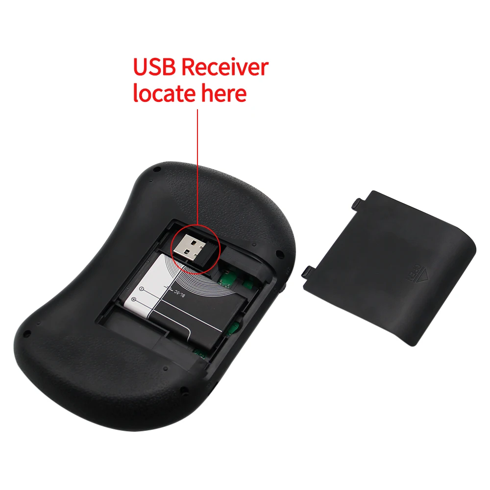 I8 Mini คีย์บอร์ดไร้สาย 2.4G Bluetooth 3 สี Backlit ภาษาอังกฤษรัสเซีย Air Mouse รีโมททัชแพดสําหรับ Android TV Box PC แล็ปท็อป