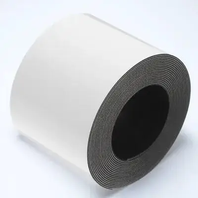 자석 지울 수 있는 라벨 50mm 빈 재사용 가능 화이트보드 냉장고 보관함용 마커 자석