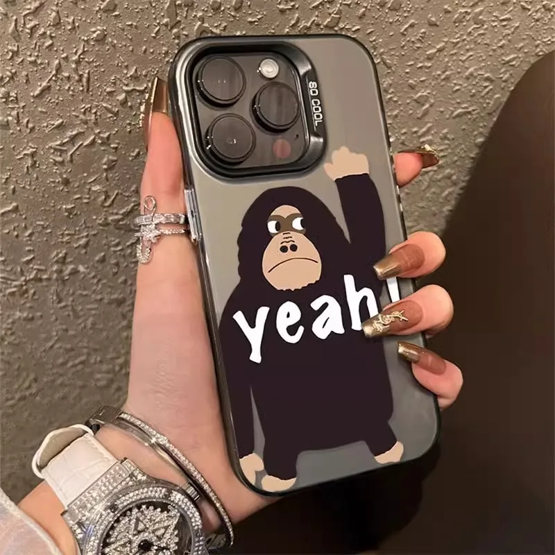 Orangutan Protective New Style Trendy Shockproof Phone Case For iPhone 15 Pro Max 14 Plus 13 12 11 XR X XS 8 7 Cover