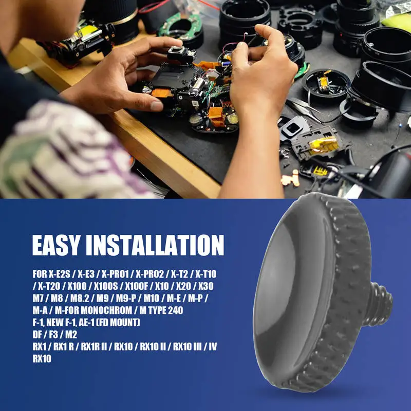 Top-Camera Shutter Release Button Metal For Fujifilm XT30 XT20 XT10 XT3 XT2 XPRO2 X100F X100T Sony RX1R RX10IV Leica