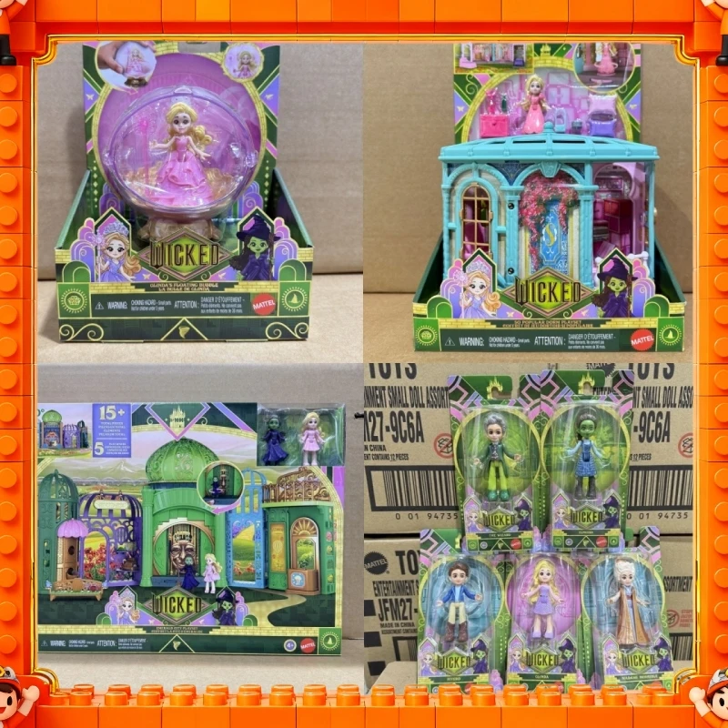 

Подлинные товары Wicked The Musical Movie — мини-модель Арианы Глинды и Эльфабы в подарок, около 9 см