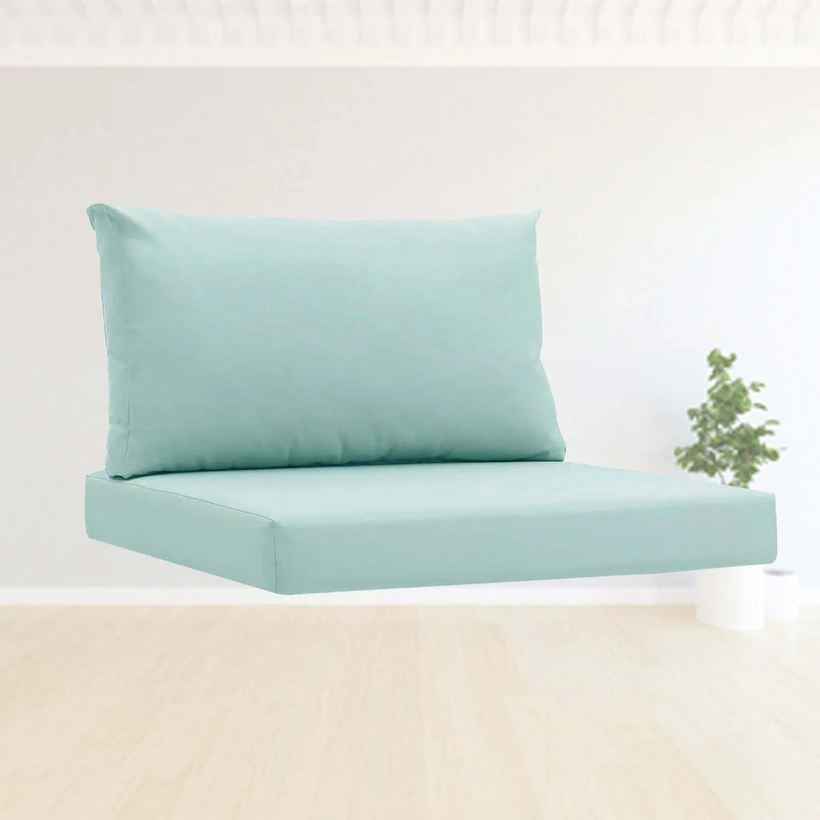 

Patio Seating Terrace Pads for Garden Waterproof Seat Cushion Backrest Cushion Sets for Sofa Chair Cushion Set with Seat&Back