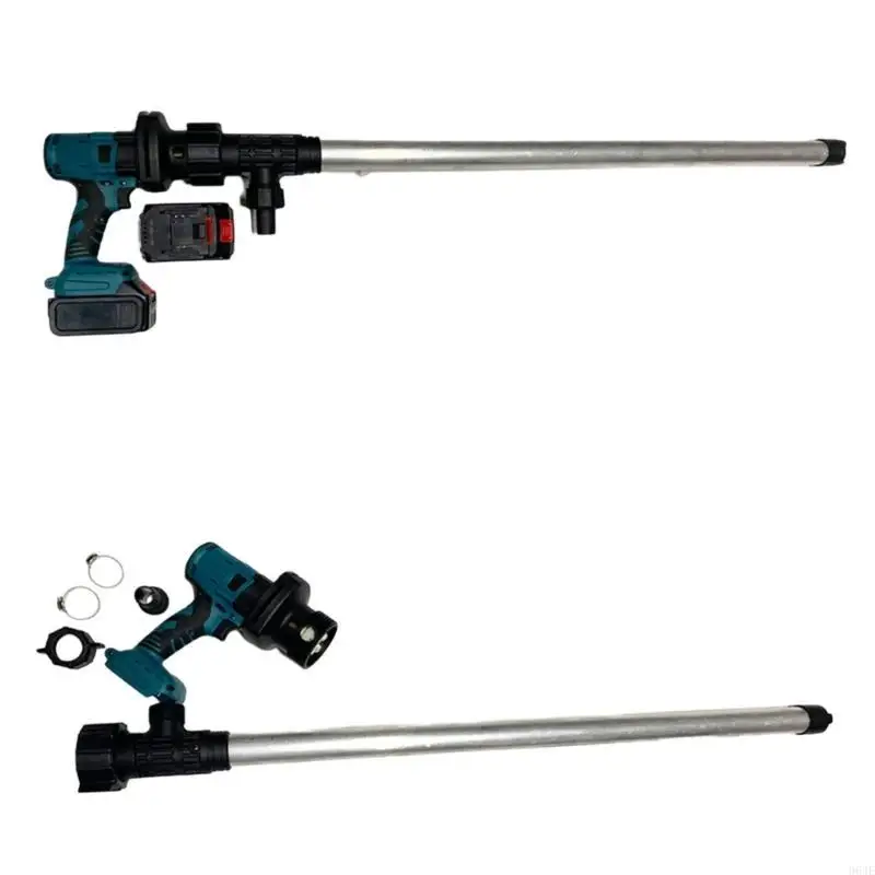 964E Portable Brushless Lithium Oil Fuels Machine Enhances Heat Dissipation & Simple setups for Fast Oil Transfers